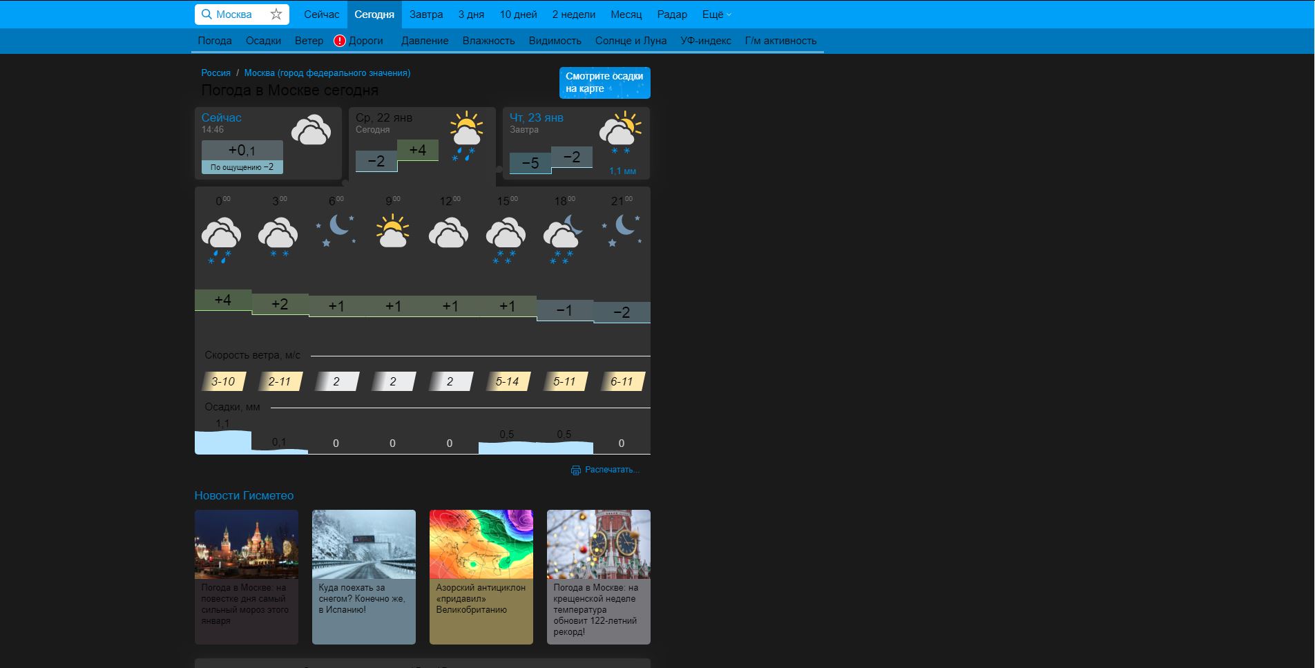 Dark gismeteo