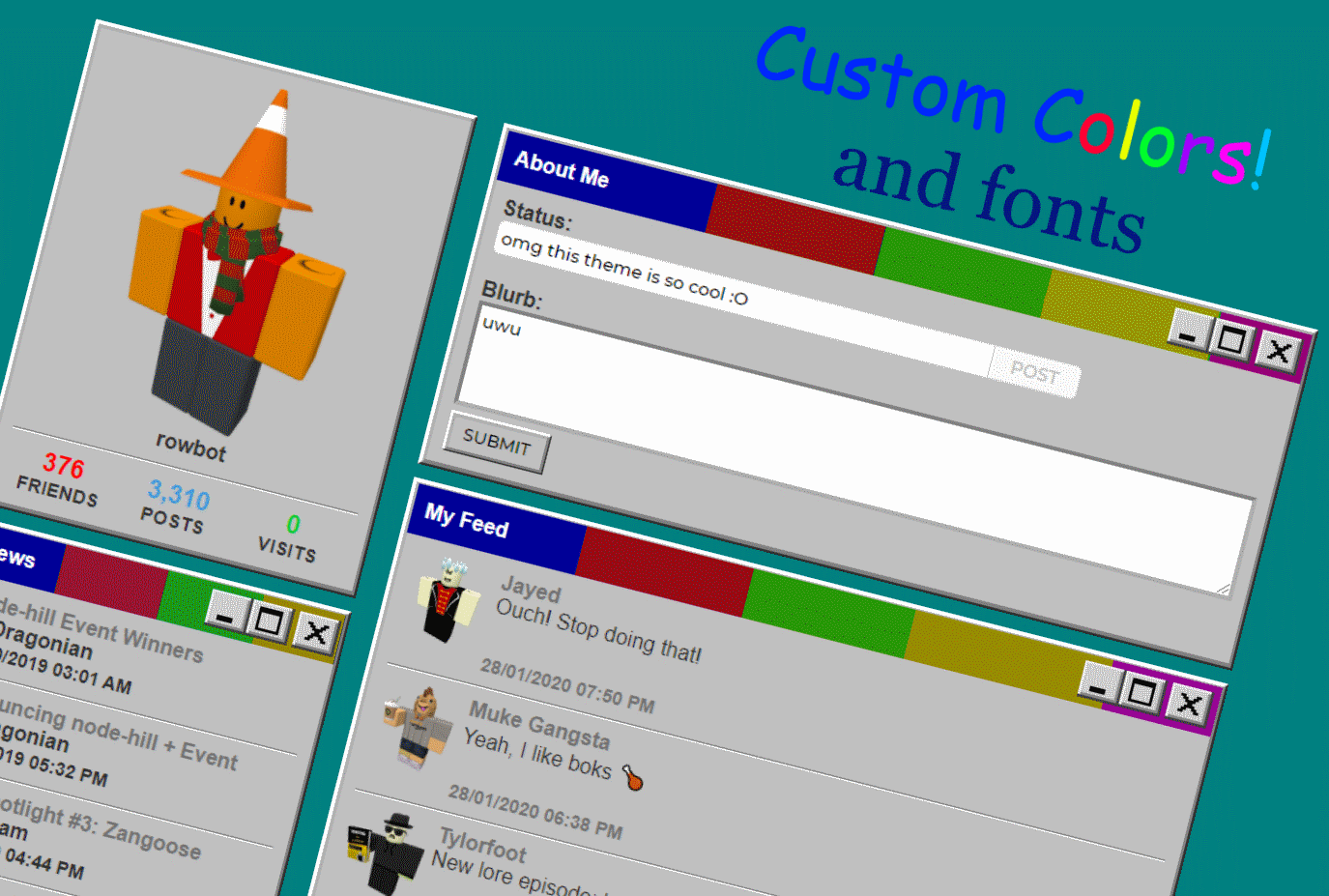 BrickOS 98 Theme for Brick-Hill