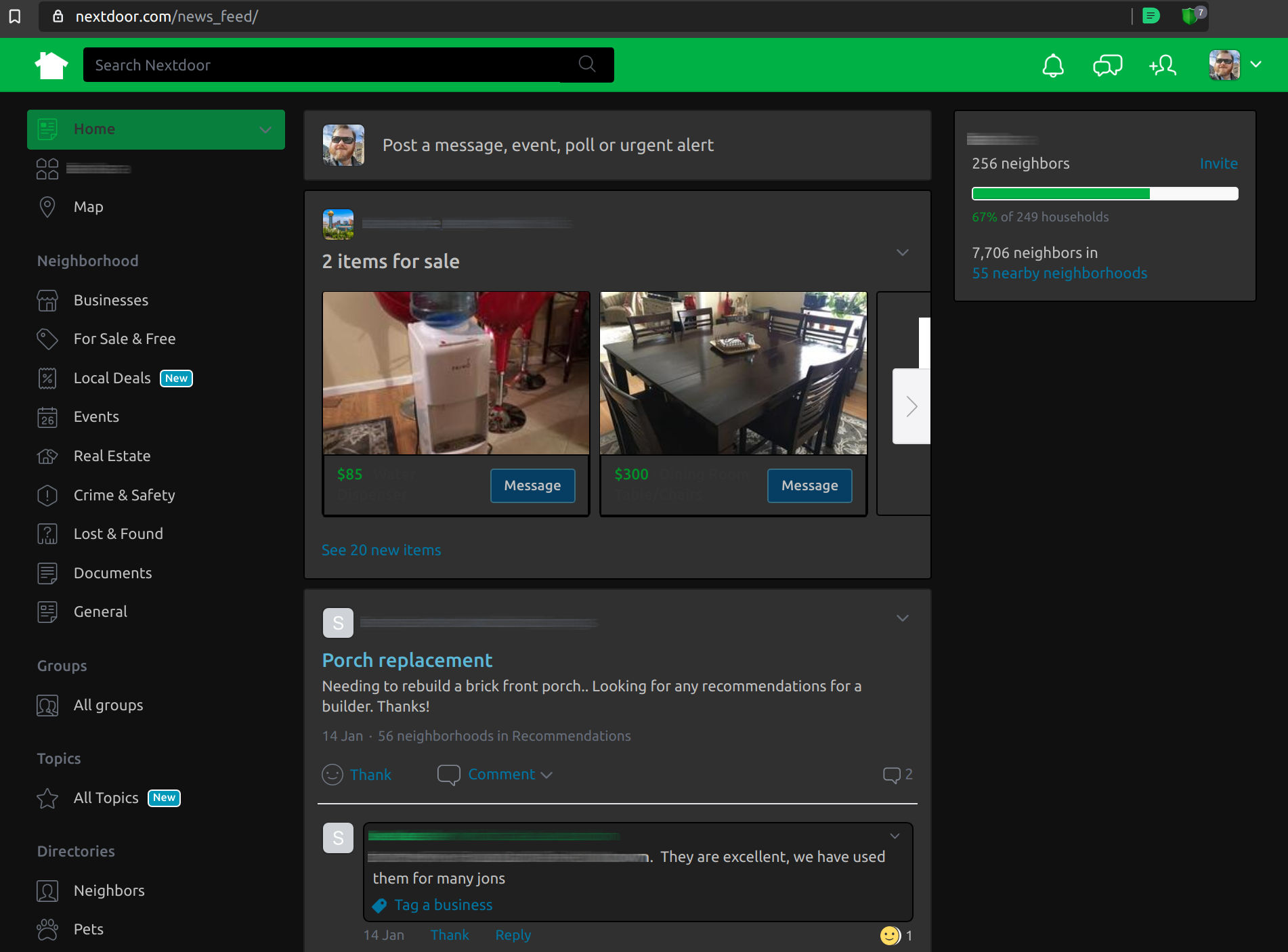 NextDoor Dark