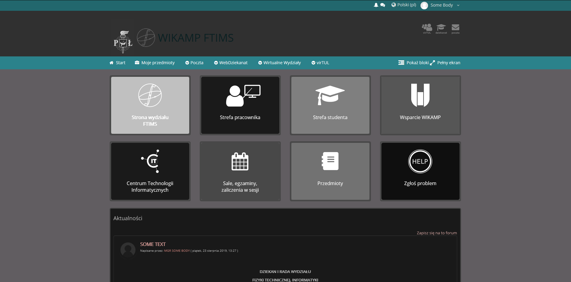 Wikamp dark mode