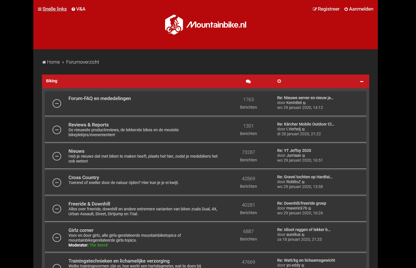 Dark mode for mountainbike.nl/forum