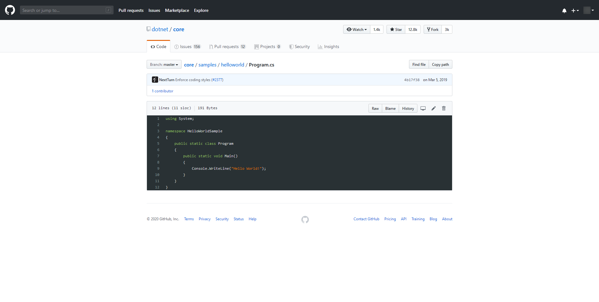 GitHub Obsidian Code Color Theme