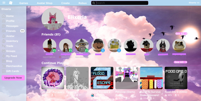 Roblox Cloud Theme 2