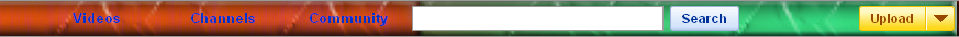 Youtube Search Bar - Crackle With Red and green