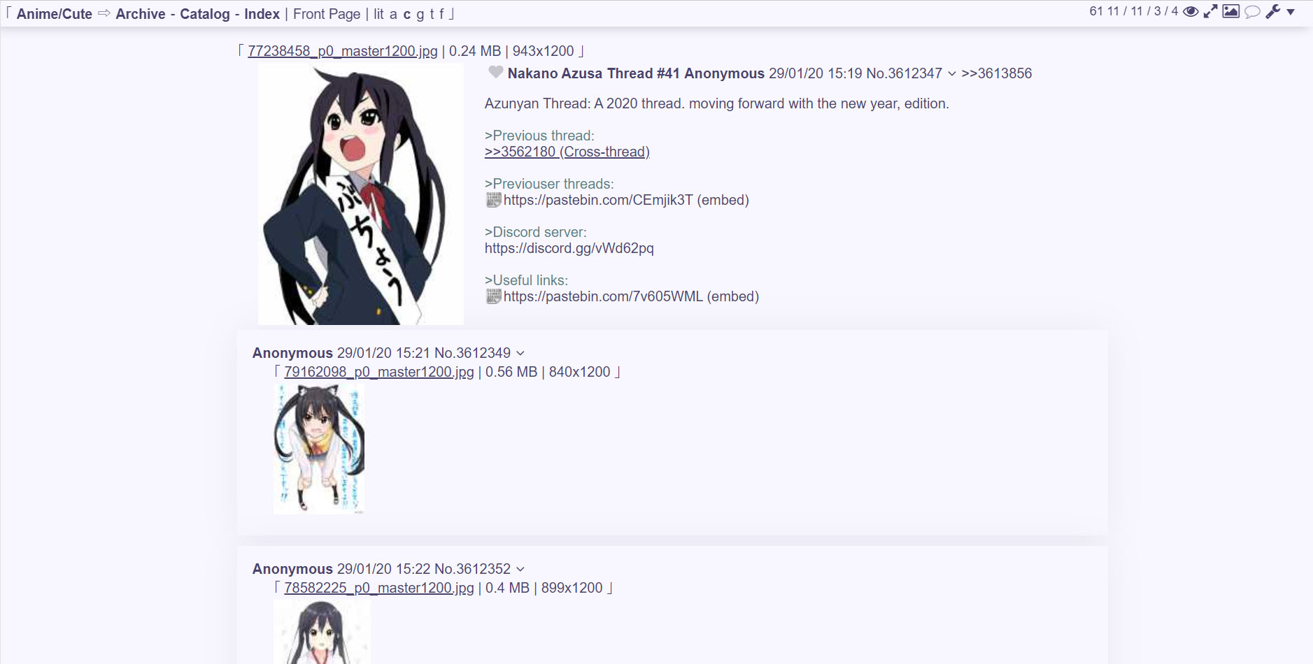 Pastel 4chan - janvier