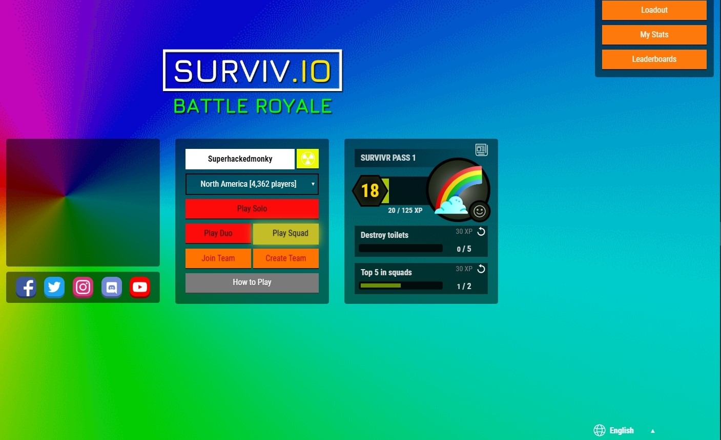 Surviv.io Rainbow