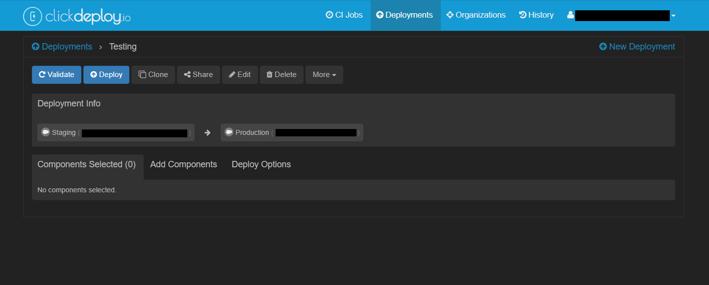 Clickdeploy.io Dark Mode