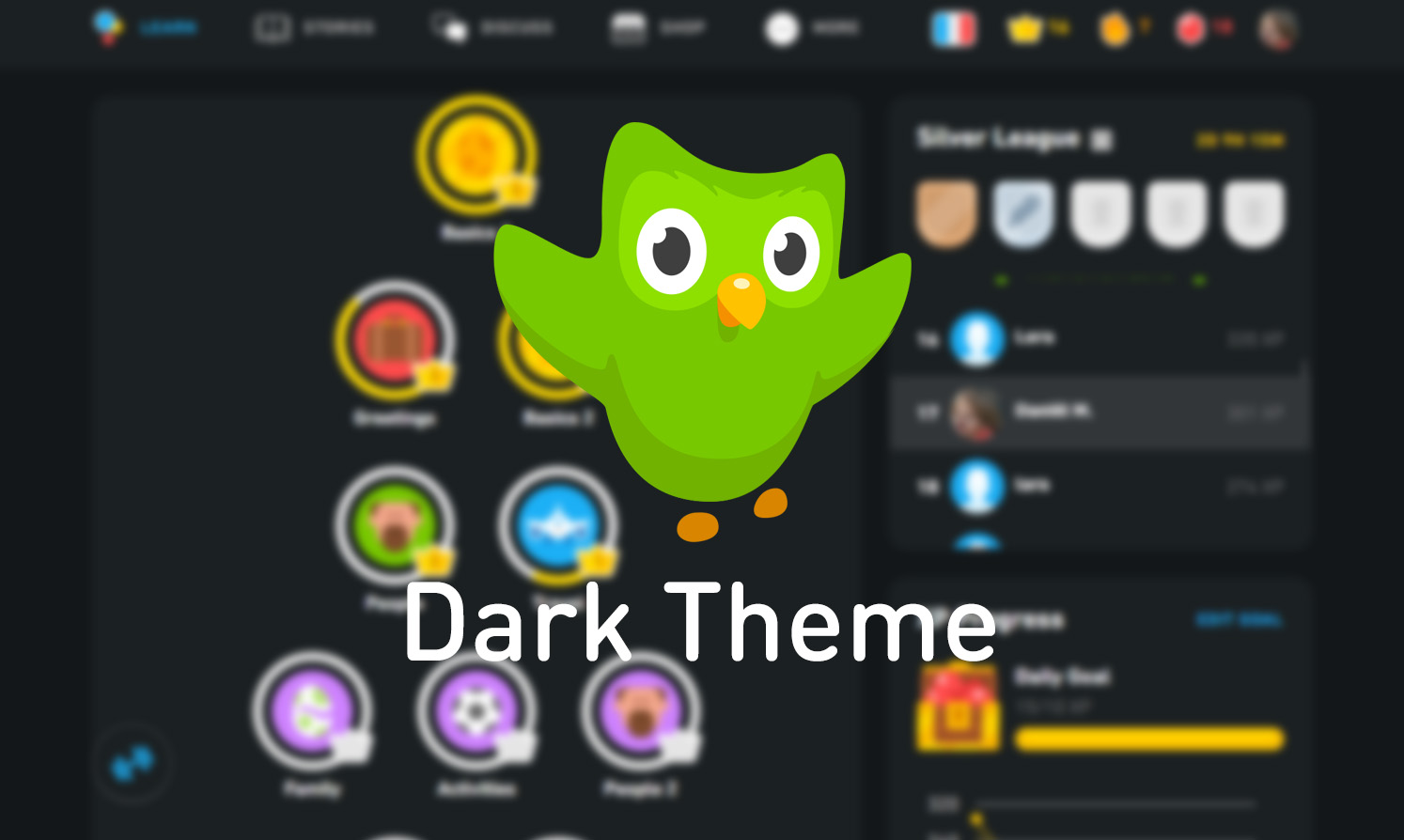 Duolingo Dark Theme [V1.0.2]