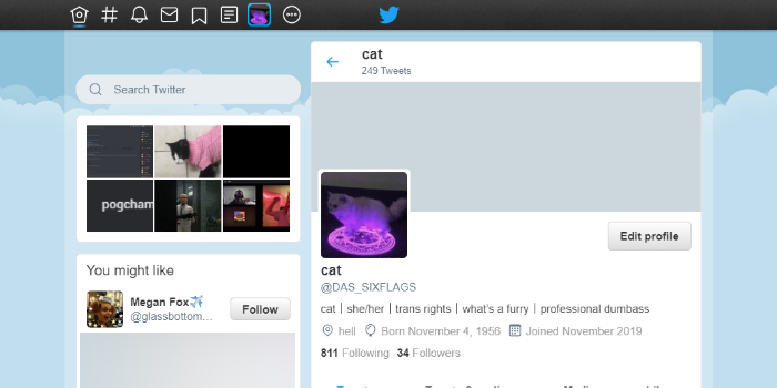 2020 - Twitter 2013 style [ FIXED ]