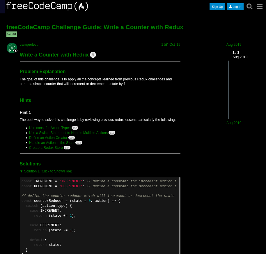 freecodecamp forum darkmode