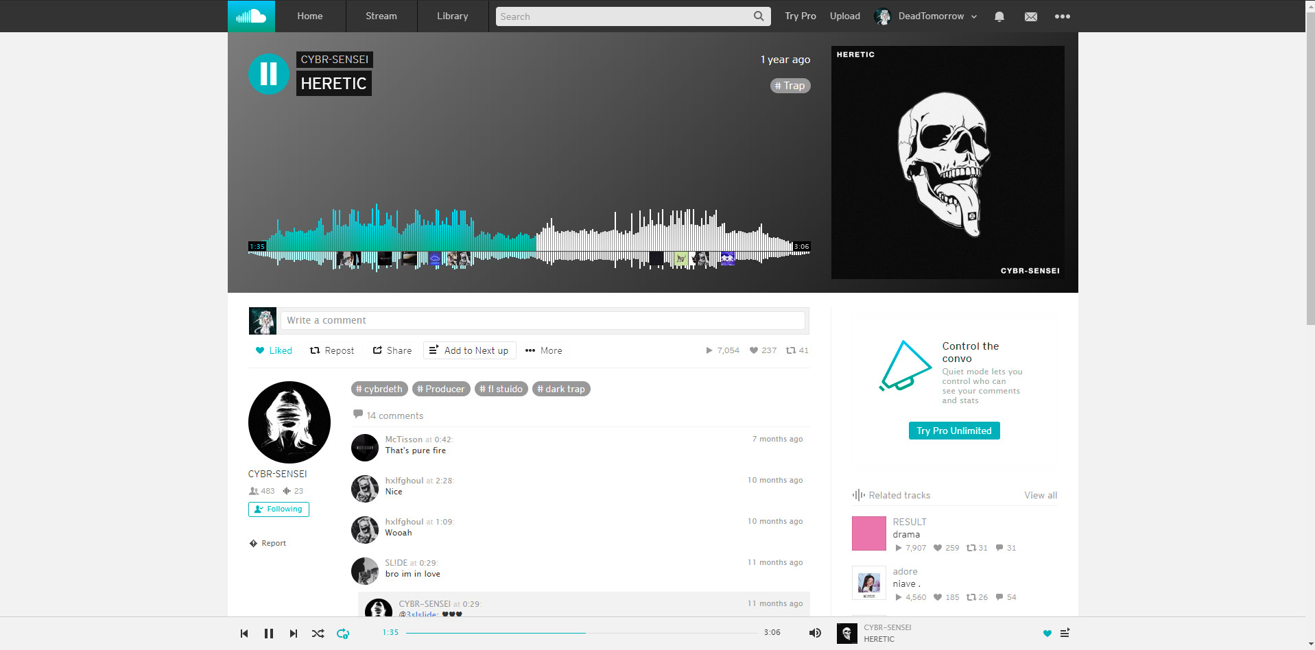 Soundcloud Color Changer