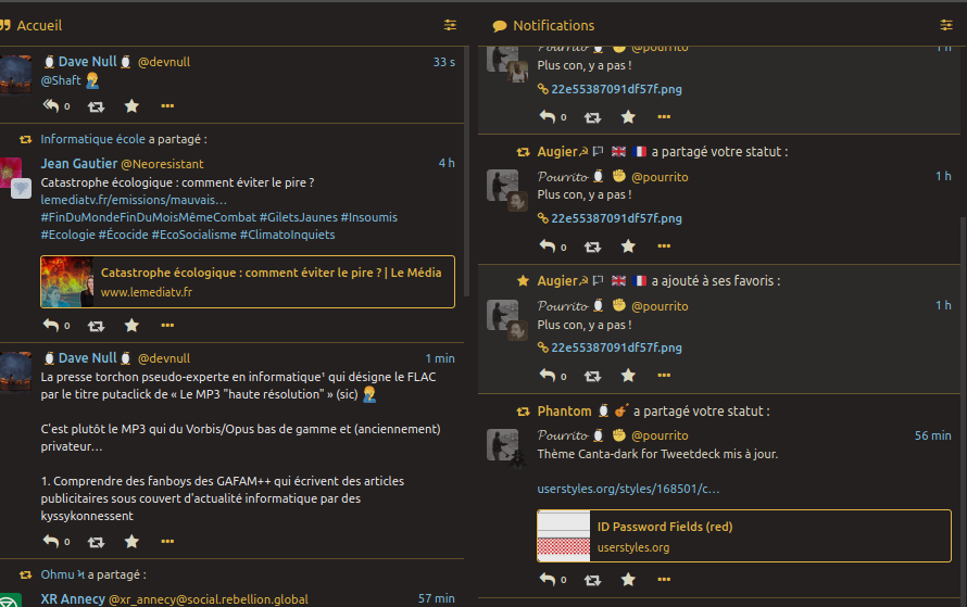 Canta darker for Mastodon