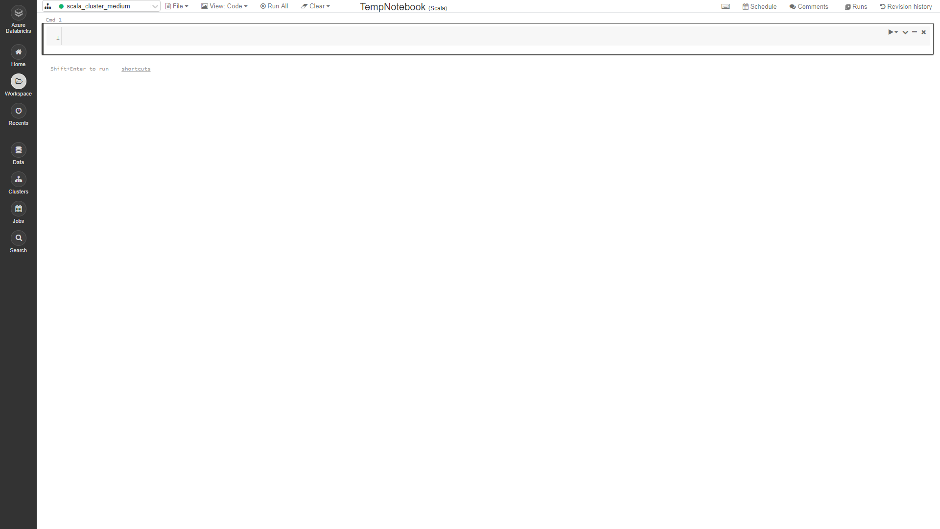 Databricks Minimal Notebook