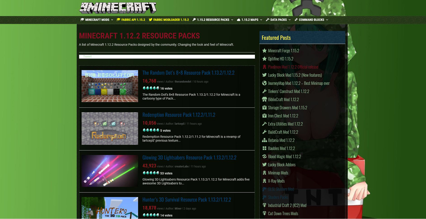 9minecraft.net dark+green Feb2020