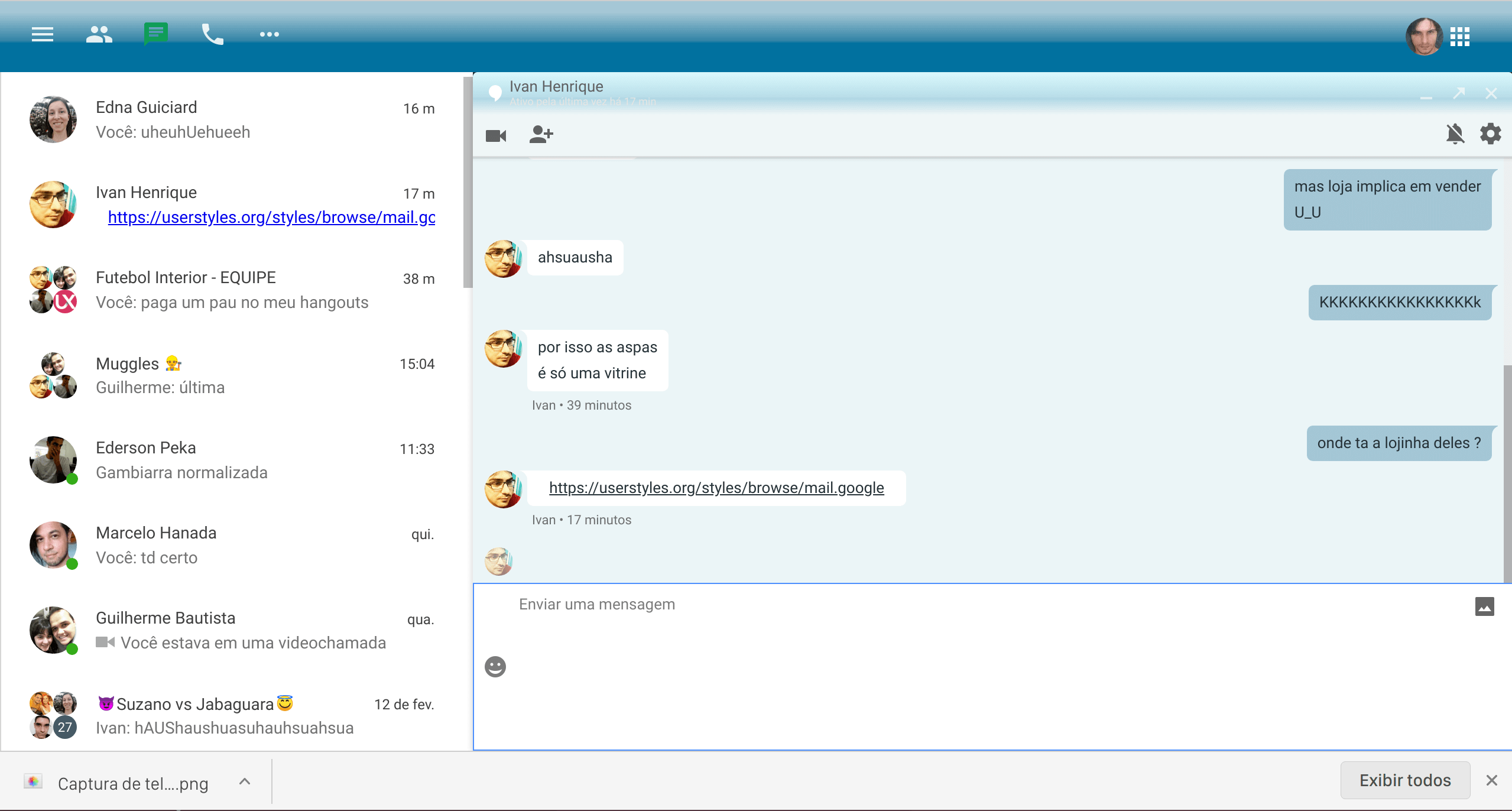 MSN Hangouts