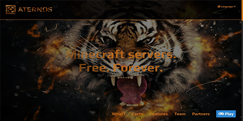 Aternos Orange Theme