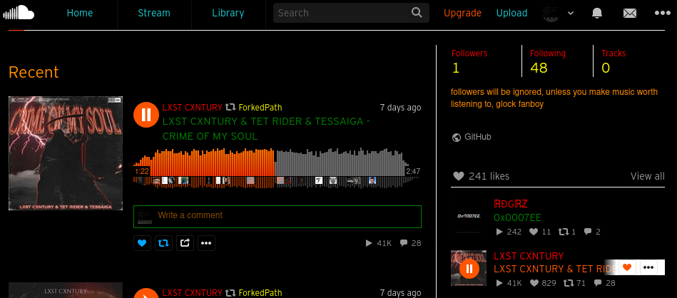 soundcloud.com black