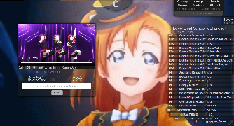 Dark Clear Love Live! Honoka and Chika.gif