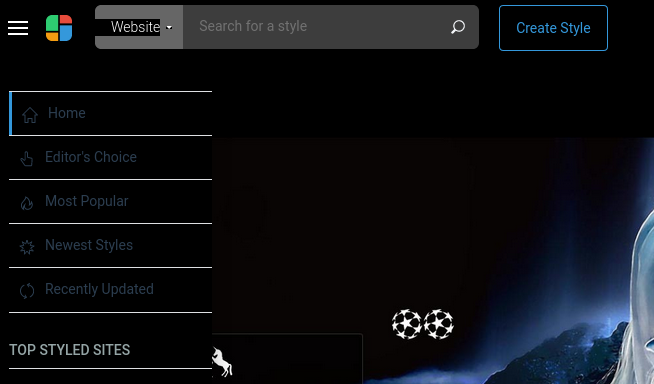 userstyles.org black