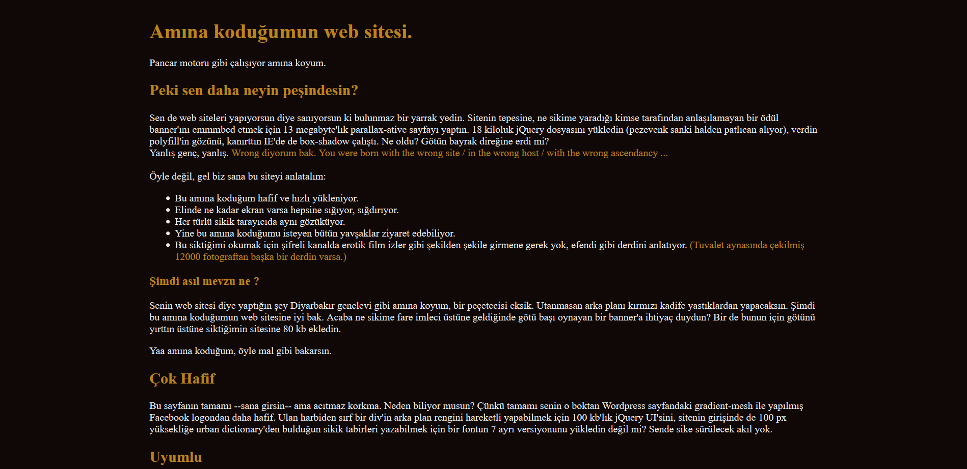 kodumun websitesi dark