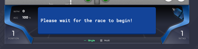Blue NT button style race box