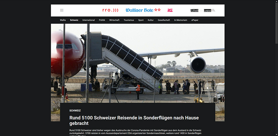 Dark theme new.rro.ch, epaper.walliserbote.ch etc.