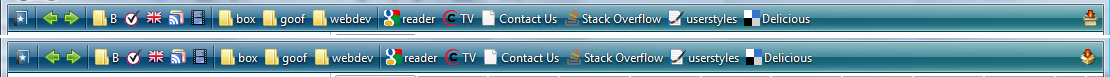 Wb Aero - Bookmarks Toolbar
