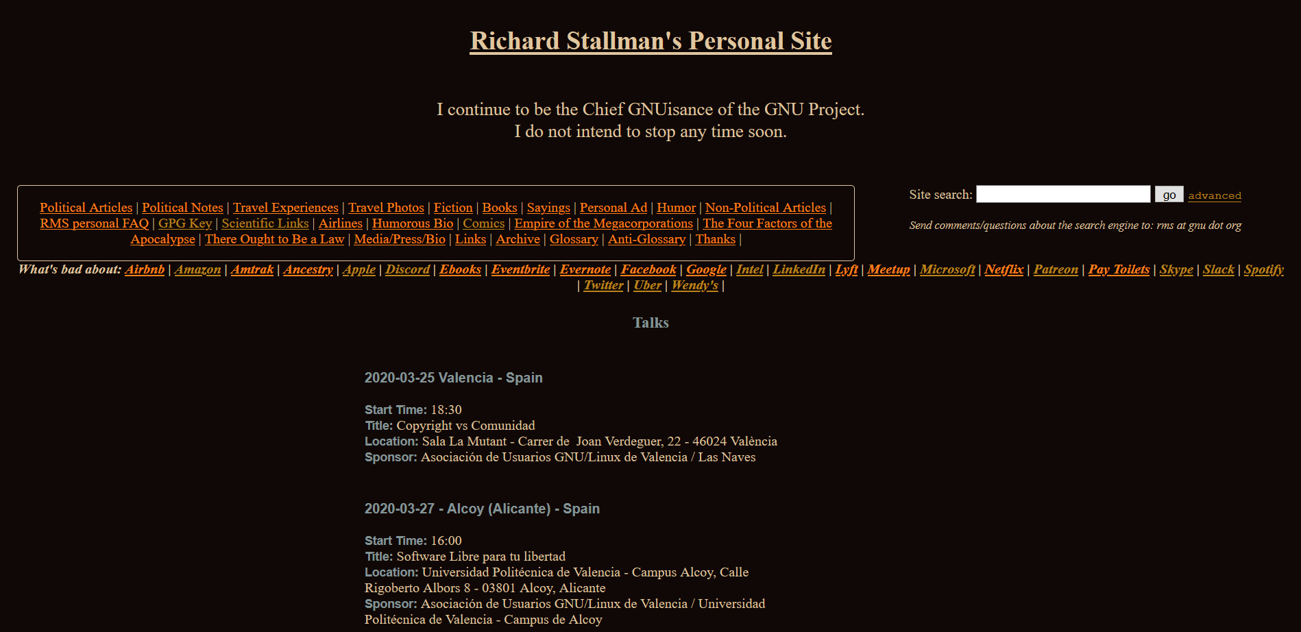 Stallman Brown Dark