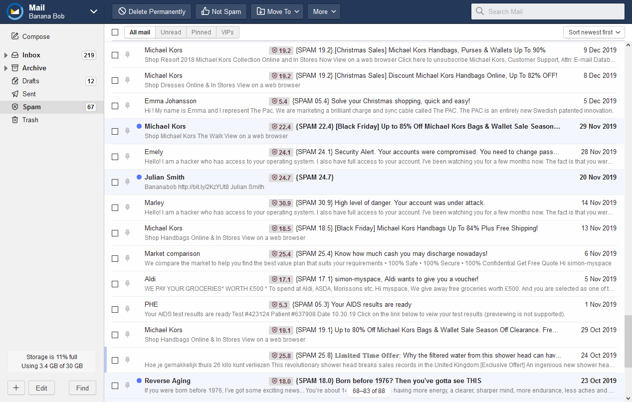 fastmail.com sans-serif 2020