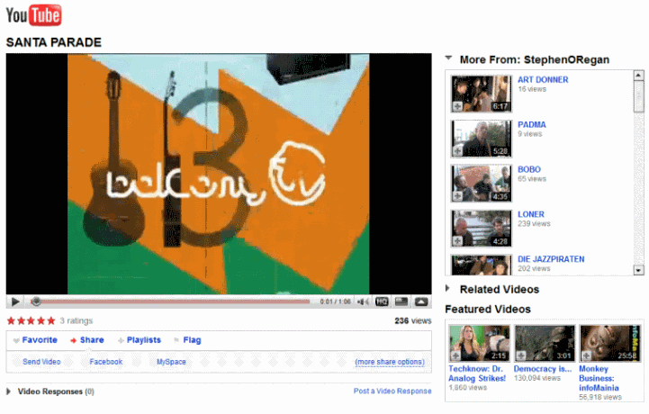 2009 May 20 - Minimal YouTube