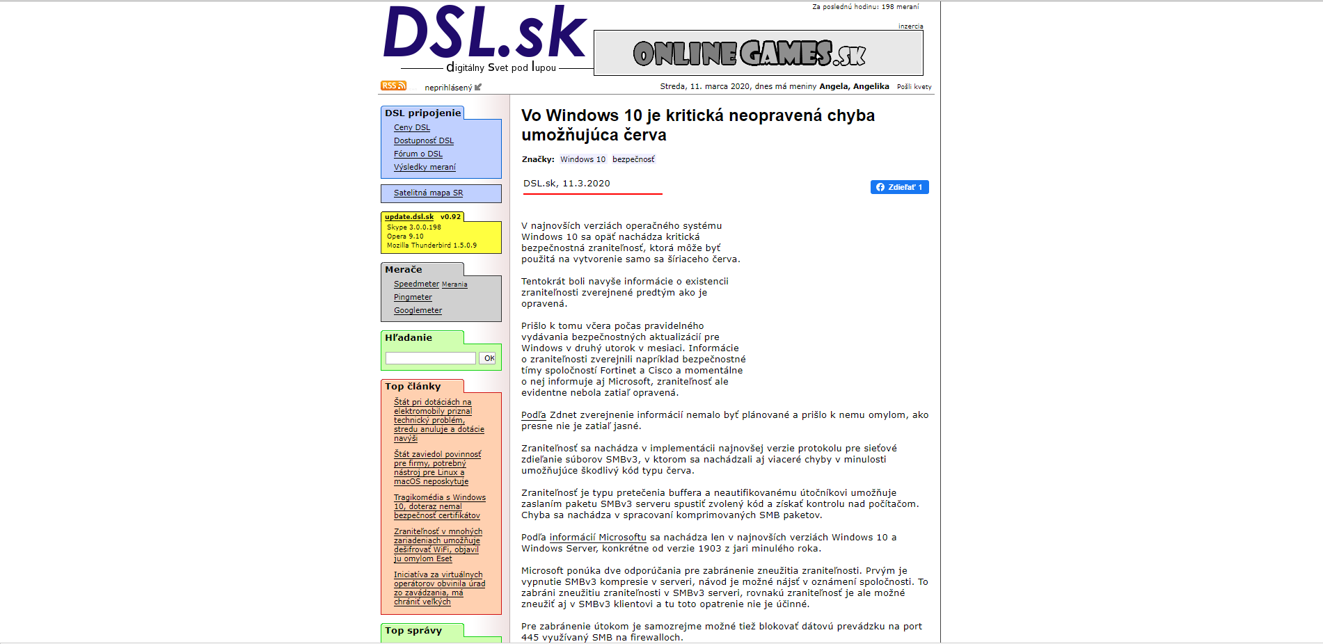 DSL.SK Centered