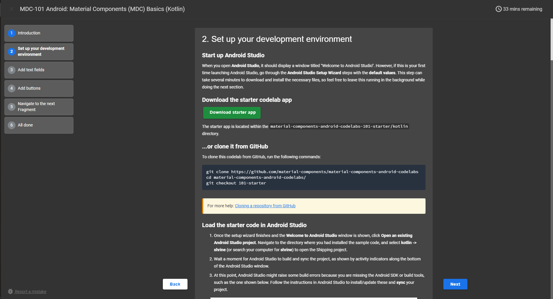 Codelabs