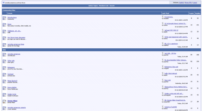 VZ Archives Forum: Wider & Cleaner (1.0)