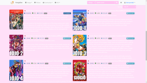 pink mangadex