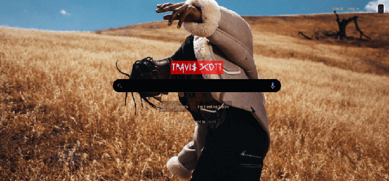 Travis Scott style in Google.