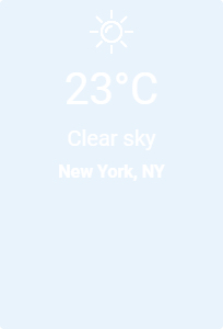 Just a normal widget