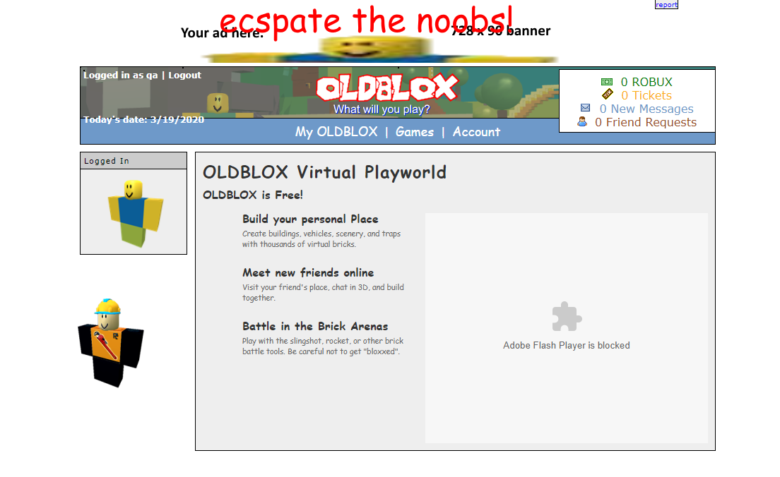 Oldblox 2007 Style