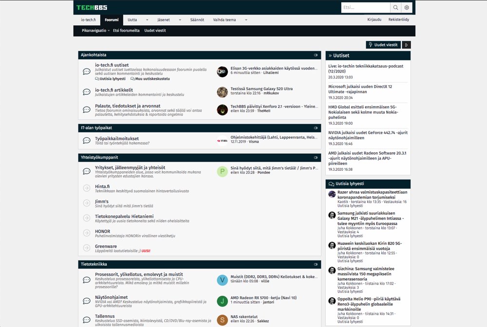 TechBBS Light theme