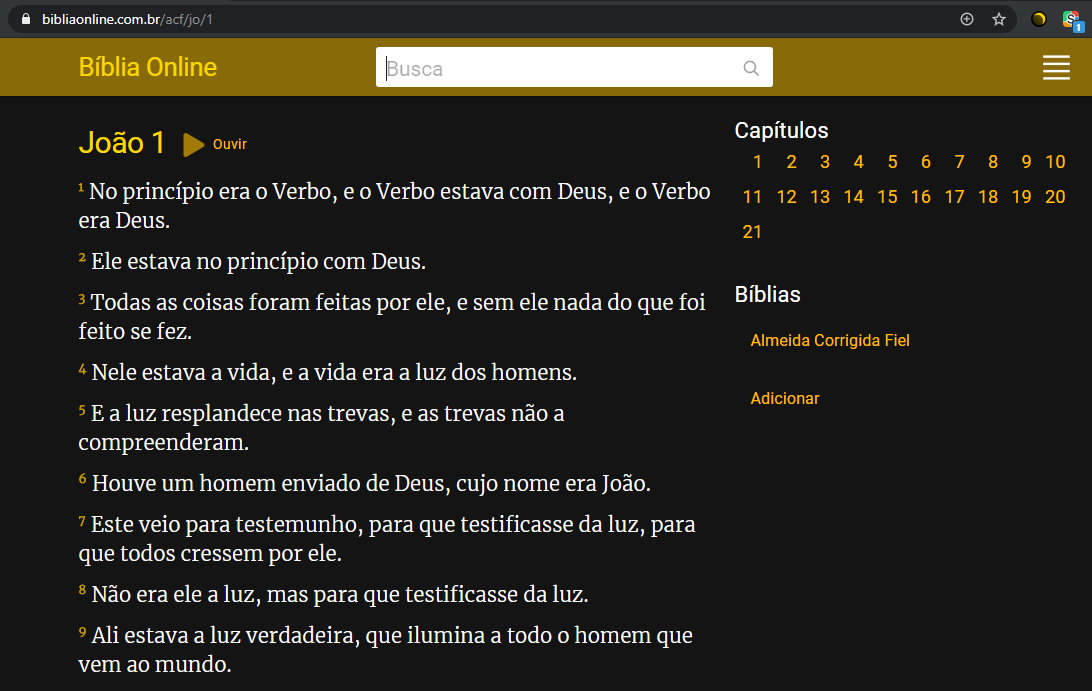 Online BIBLE - DarkGold - Bíblia Online