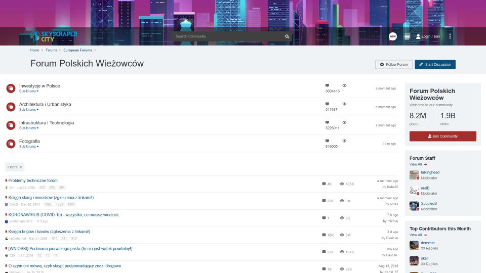 Skyscrapercity New Light Theme