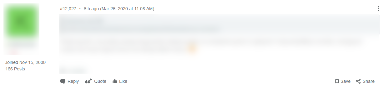 SSC display post submission time inline