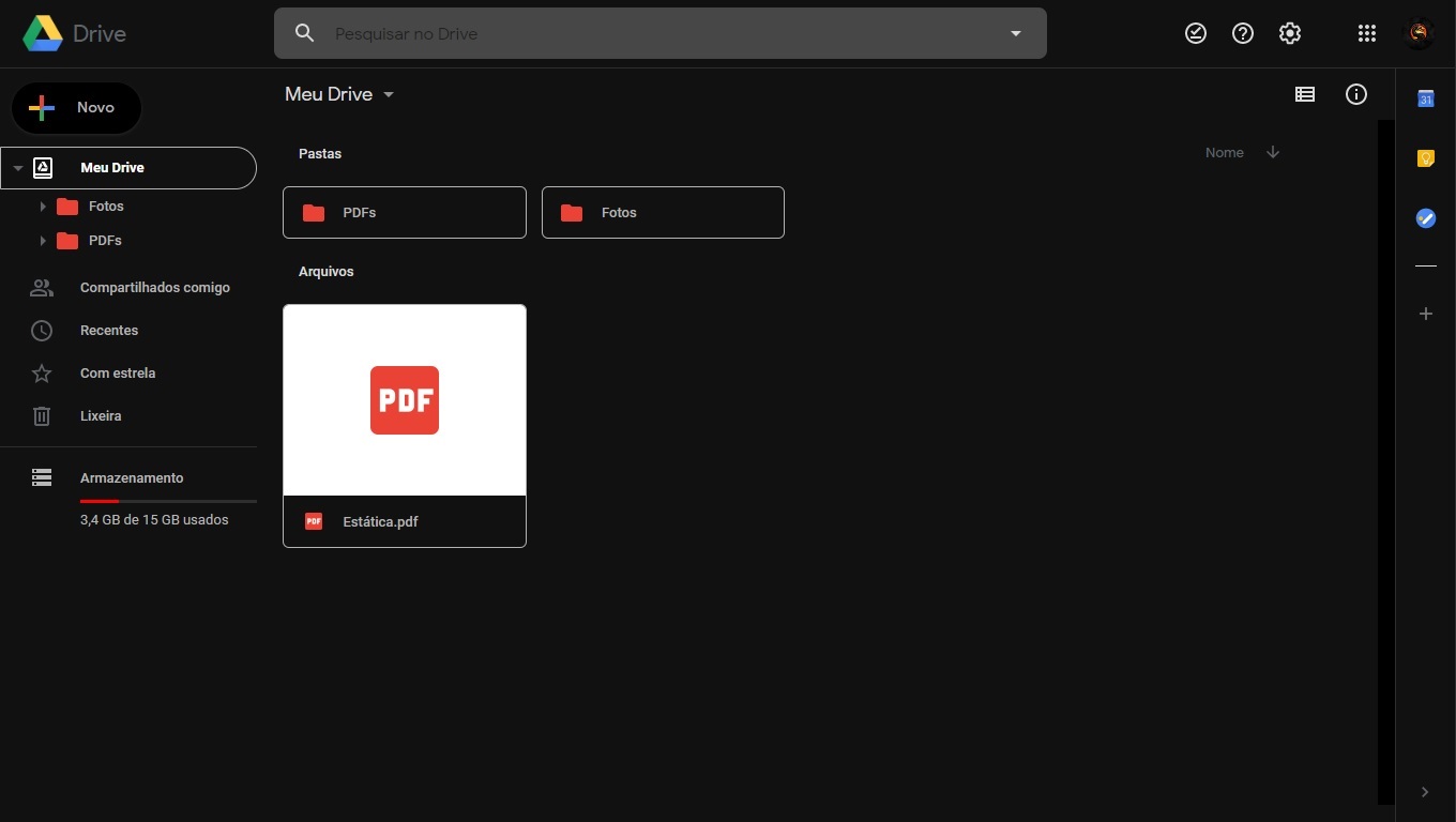 Drive dark theme