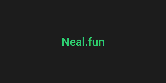 neal.fun Dark