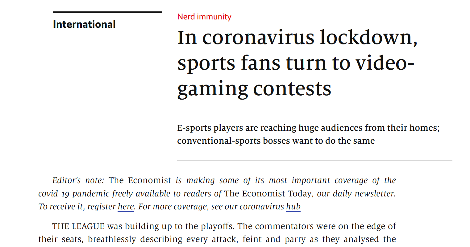 The Economist - wide paragraphs