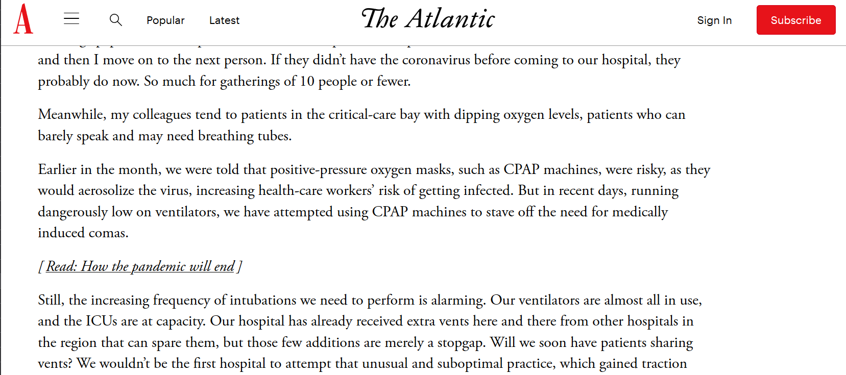 The Atlantic - wide paragraphs