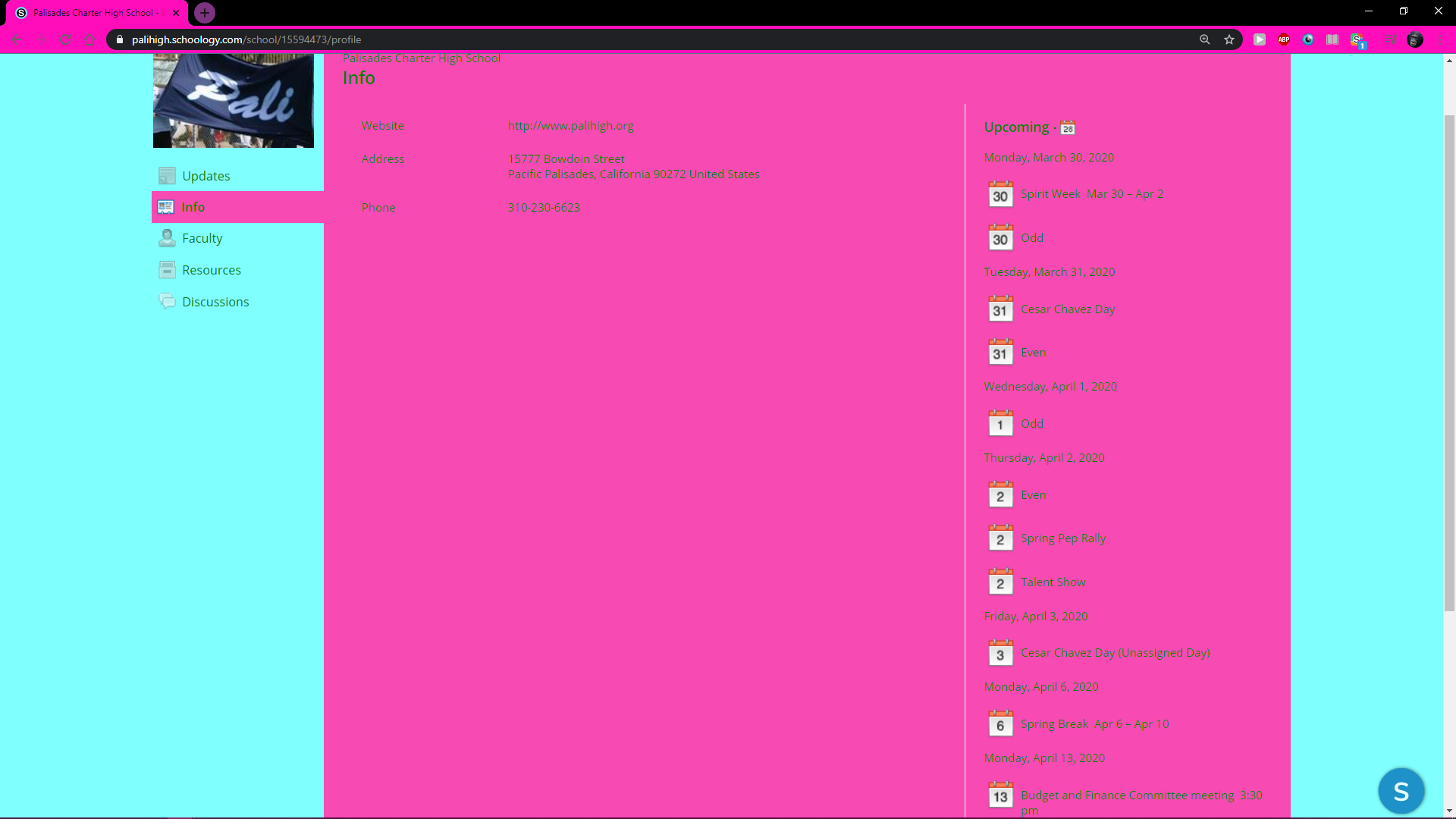 1980s Schoology