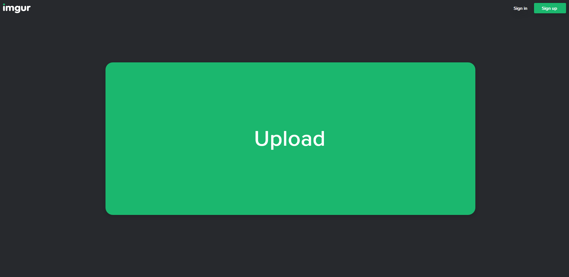 Imgur - Minimal Design for non-Imgurians