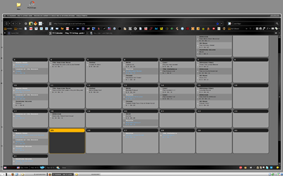pogdesign tv calendar - black text on grey bg