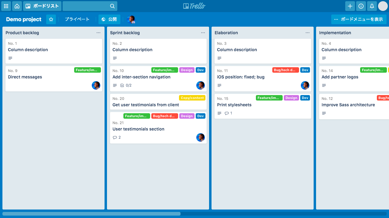 Trello KABA Style