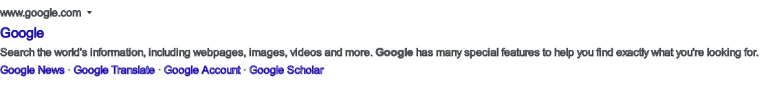 Minimized Google